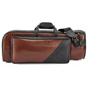 Gigbag Gard Trumpet 1-ELCN-K Elite Skinn, "Croco brun" svarta detaljer